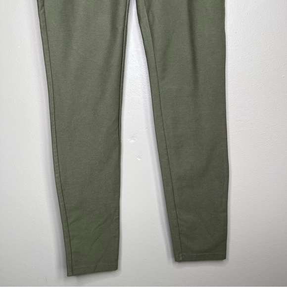 MICHAEL Michael Kors Green Olive Fabric Skinny Leg Pants Size Small - Picture 6 of 9